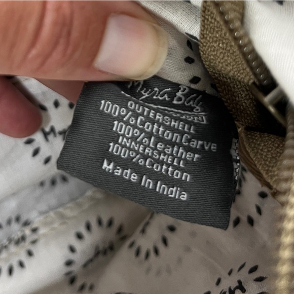 MYRA BAG FATSO SMALL & CROSS BODY BAG EUC - Picture 9 of 10